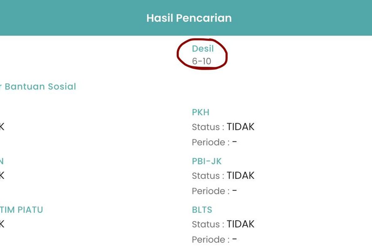 Cara Cek Desil DTSEN Secara Online Lewat HP, Anda Termasuk Desil Berapa?